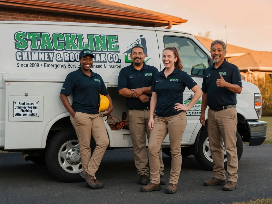 Chimney flashing repair company in Amelia, OH